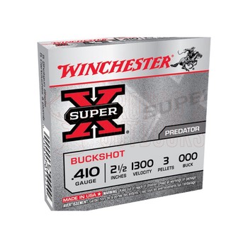 WinchesterSuperX .410g 000 2/12" 3 Pellets
