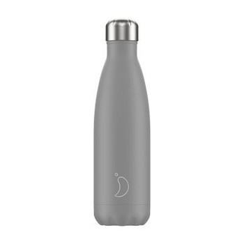CHILLY'S 500ML MATT GREY BOTTLE
