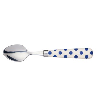 BLUE POLKA DOT TEASPOON