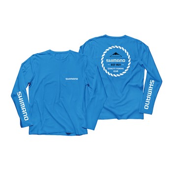 Shimano Technical Long Sleeve Tee Established Blue