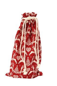 YULETIDE CHRISTMAS BOTTLE BAG