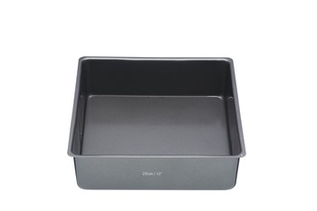 MASTERCLASS NON STICK SQUARE CAKE TIN - 25CM / 10"