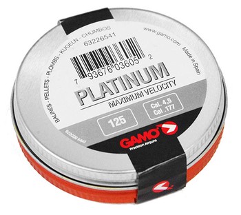 Gamo Platinum .177 Pellets 125 pieces