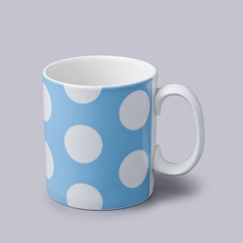1 PINT MUG - BLUE DOTS