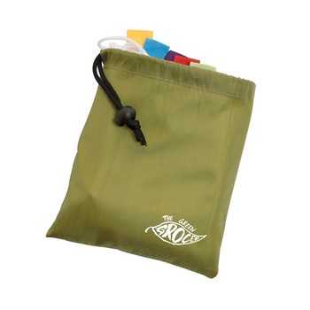 FRUIT AND VEG DRAWSTRING SHOPPING BAGS - SET OF 5