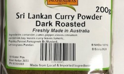 Mahendra's Curry Powder Dark Rstd 200g