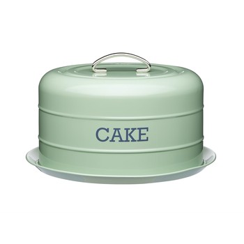 SAGE GREEN AIRTIGHT CAKE DOME