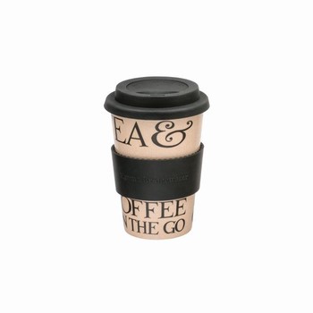 EMMA BRIDGEWATER BLACK TOAST TRAVEL CUP