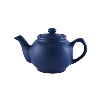PRICE & KENSINGTON MATT NAVY BLUE 2 CUP TEAPOT