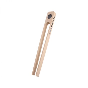 MAGNETIC BEECH TOAST TONGS
