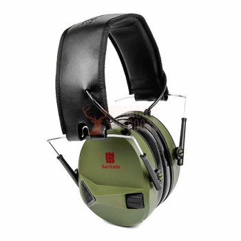 Barricade Stereo Electronic Earmuffs NRR 22