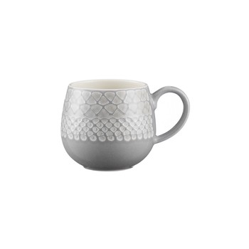 GREY ORGANIC IMPRESSIONS MUG