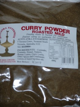Austlanka Curry Powder Rst (mild) 400g **