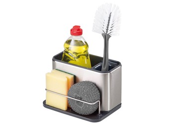 JOSEPH JOSEPH SURFACE LARGE SINK TIDY - STAINLESS STEEL