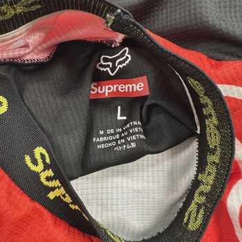 Supreme x Honda Fox Racing Moto Jersey 'Red' • Pre-Owned [9236] - view 2
