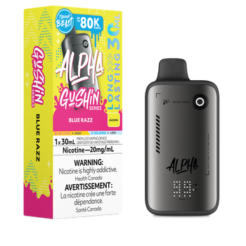 Flavour Beast Alpha Gushin' Series 80K - Blue Razz