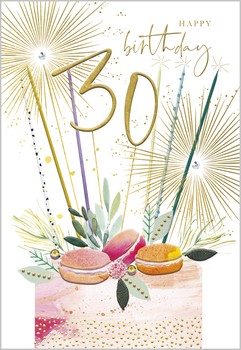 Abacus - 30 Birthday Candles - 13629