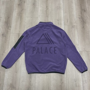 Palace Polartec 1/4 Zip Purple • Pre-Owned [7407] - view 3