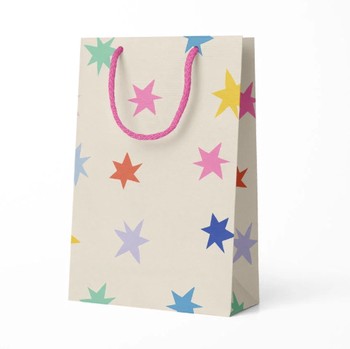 Ohh Deer - Multi Stars Medium Gift Bag - 11783