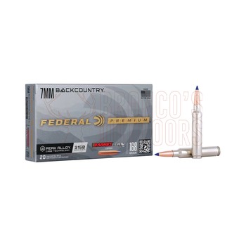 Federal Barnes  LRX  7mm Backcountry Copper 168gr