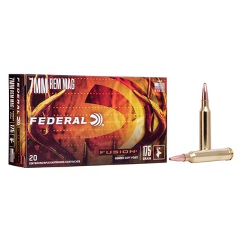 Federal Fusion 7mm Rem Mag 175Gr Pkt 20
