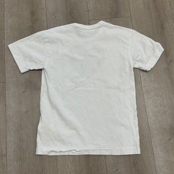 CDG Play Blue Eyes Black Heart T-Shirt White • Pre-Owned [2992] - view 4