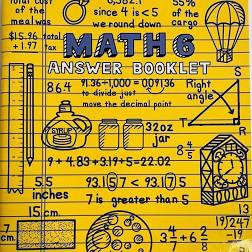 Used Math 6 Answer Booklet Teaching Textbooks