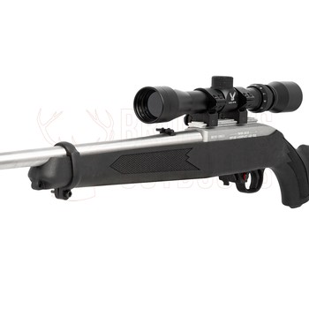 Ruger 10/22 Synthetic Stainless .22 LR + 3-9x32 Scope + Suppressor