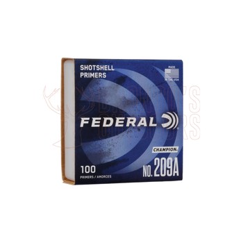 Federal Shotshell Primers Pkt 100