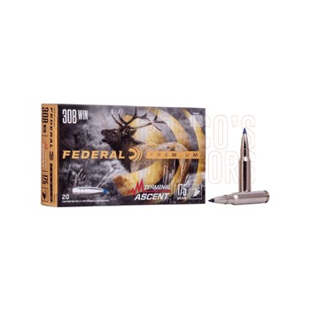 Federal Terminal Ascent .308 Win 175gr 20 Rounds