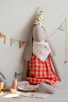 Maileg Bunny Size 5  - Red Dress