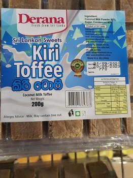 Derana Kiri (Milk) Toffee 200g