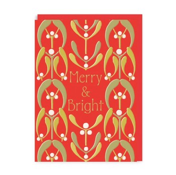 Ohh Deer - Merry & Bright Mistle Toe | Greeting Card (A6) - 13465