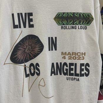 Travis Scott Summer Run 2023 Stockholm Tee  • Pre-Owned [2380] - view 5