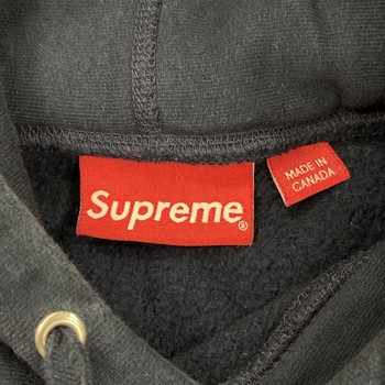 Supreme S Logo Navy Hoodie - Pre-Owned - photo 3
