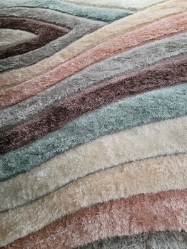 4D shaggy rug 6496 pinks 8x11