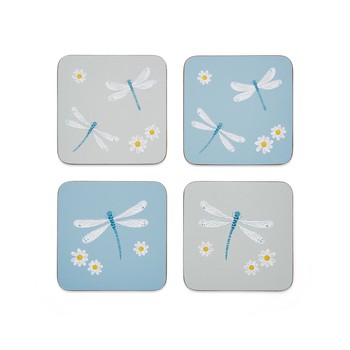 ENGLISH MEADOW COASTERS - SET OF 4