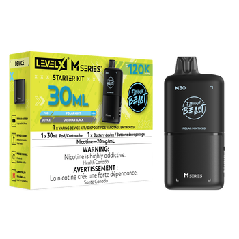 Level X Flavour Beast M30 Starter Kit - Polar Mint Iced