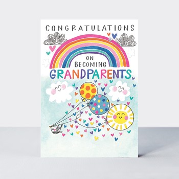 Rachel Ellen - Blue Skies - Congrats/Grandparents - BLUE04