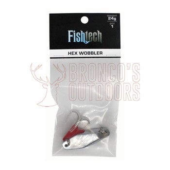 Fishtech Hex Wobbler Silver