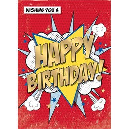 Mint - Happy Birthday Card - POW447