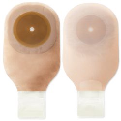 Hollister Colostomy  Ostomy pouch One-Piece System 12 inch 2 1/2 Stoma  Trim to Fit  8531