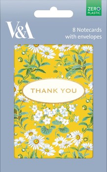 Museums & Galleries Yellow Daisies Thank You Pk8 SOC200