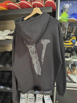 Vlone x Swarovski Friends Black Hoodie • Pre-Owned [4317] - view 2