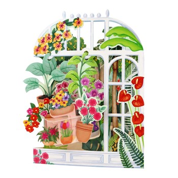 Santoro - Botanical Garden Swing Card - SC242