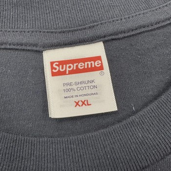 Supreme Hard Tee Navy • Brand New [2104] - view 3