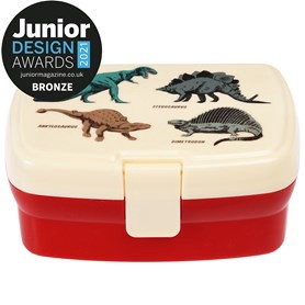 PREHISTORIC LAND LUNCH BOX WITH TRAY