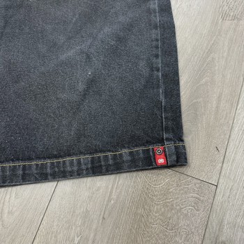 Ecko Unltd. "Denim Foundry" Loose-Fit Black Denim Jorts • Pre-Owned [6042] - view 6