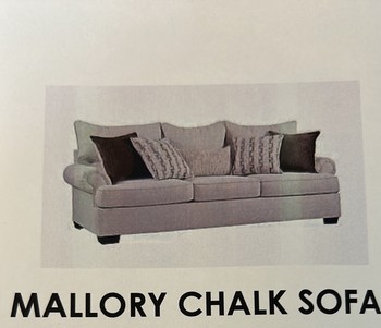 MALLORY CHALK SOFA