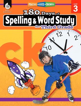 180 Days: Spelling and Word Study 3rd grade
